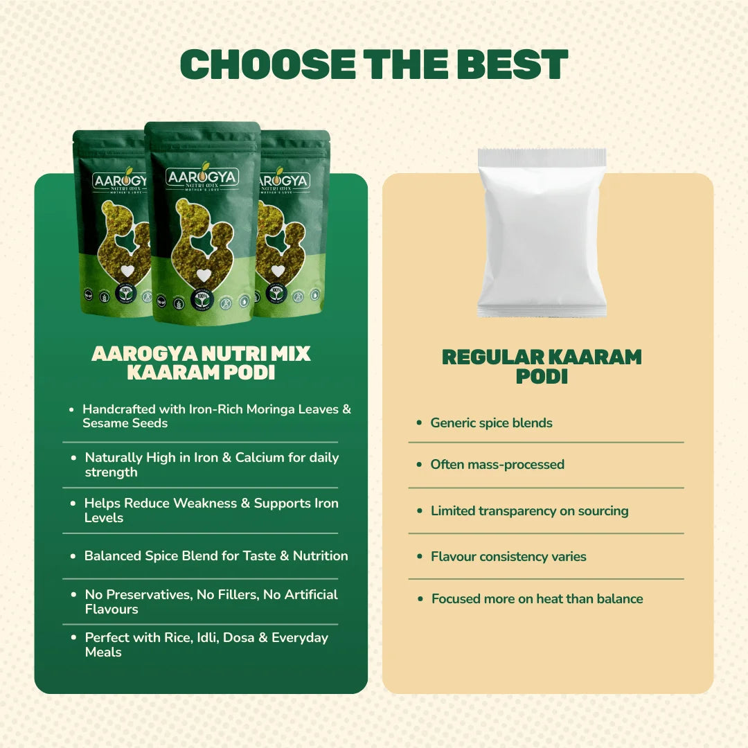 Moringa Sesame Kaaram Podi