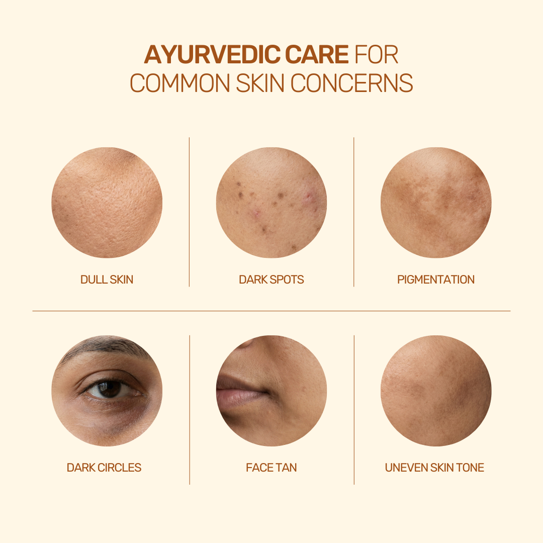 Aarogya Nutri Mix Kumkumadi Thailam Ayurvedic care for dull skin, dark spots, pigmentation, dark circles, face tan and uneven skin tone