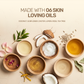 Aarogya Nutri Mix De Tan Soap made with 6 skin-loving oils – coconut, sunflower, castor, lemon, rose and tea tree in wooden bowls