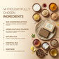 Aarogya Nutri Mix De Tan Soap 14 ingredients – goat milk, saffron, kasturi turmeric, multani mitti, sandalwood, lemon and tea tree