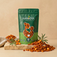 Aarogya Nutri Mix Dried Sea Buckthorn Berries in green resealable pouch – omega 3 6 7 9 and vitamin C rich superfood with fresh berries
