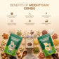 Nutrient-rich weight gain porridge mix packed with 15 natural ingredients to healthy boost calories and energy.