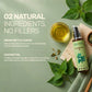 Graphic for Aarogya Kuppintaku Oil showing 2 natural ingredients: antimicrobial Indian Nettle leaves and Coconut Oil.